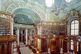 Sala paradna Austriackiej Biblioteki Narodowej
