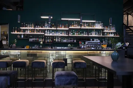 Restaurant Albert, vue intérieure du bar
