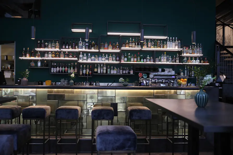 Restaurant Albert, vue intérieure du bar