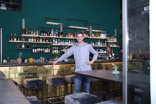 Le cuisinier Mario Bernatovic dans son restaurant « Albert »