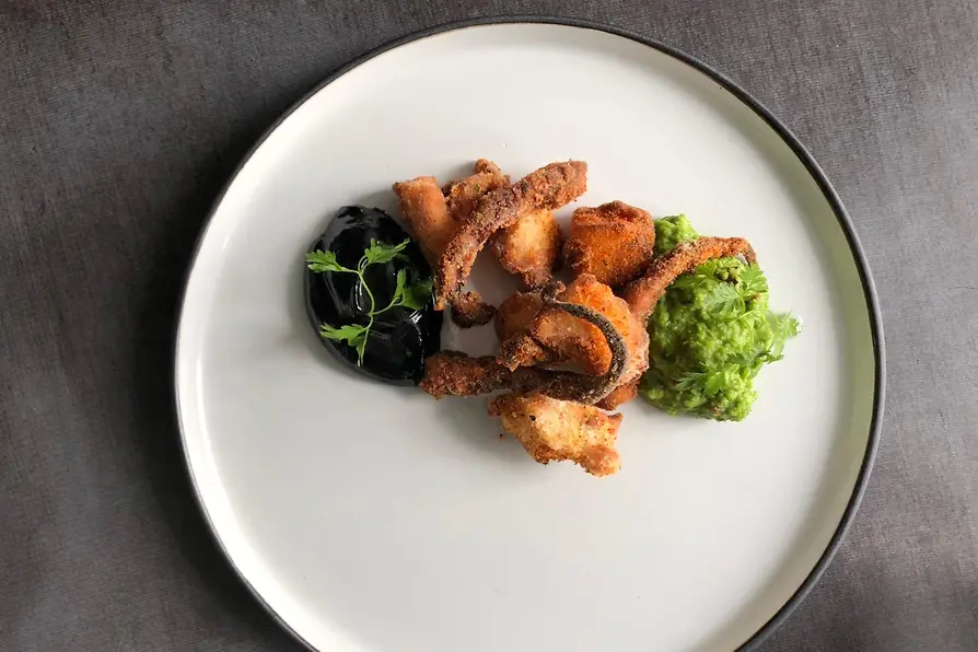 Nourriture sur une assiette