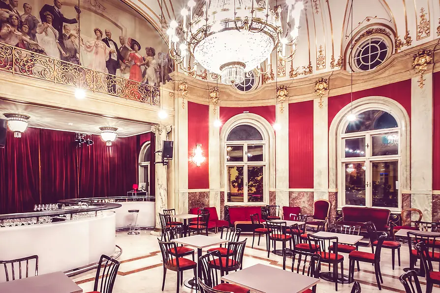The Red Bar in the Volkstheater