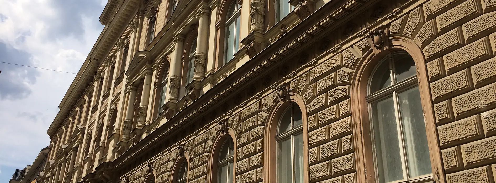 Außenansicht eines Gebäudes