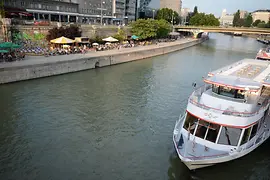 Kotviště Wien City z ptačí perspektivy