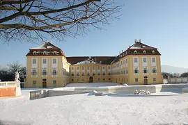 Palacio Hof en invierno