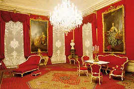 Salón arcivévody Františka Karla na zámku Schönbrunn 