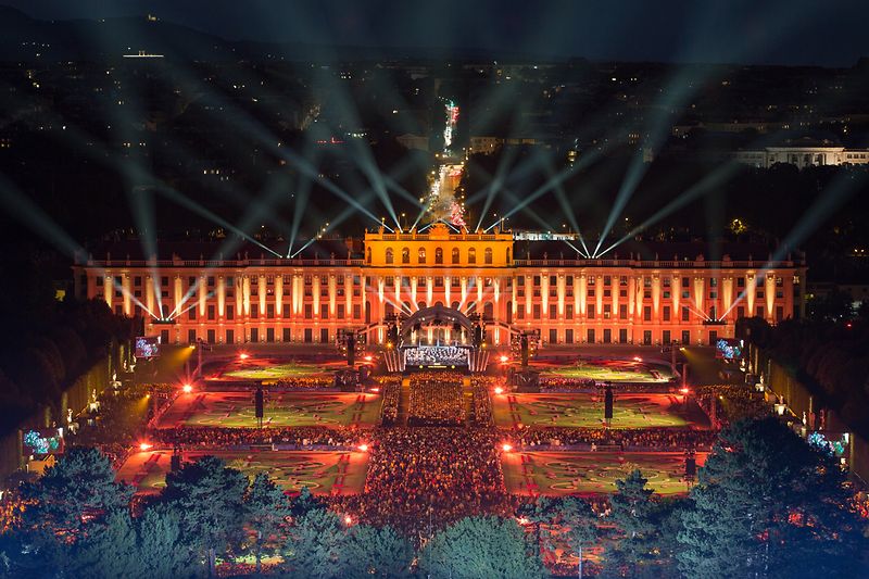 Letní noční koncert Vídeňských filharmoniků 