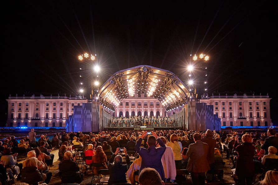 Sommernachtskonzert Schönbrunn der Wiener Philharmoniker 2020