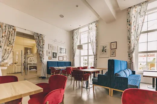Sperling im Augarten, Restaurant, Innenansicht