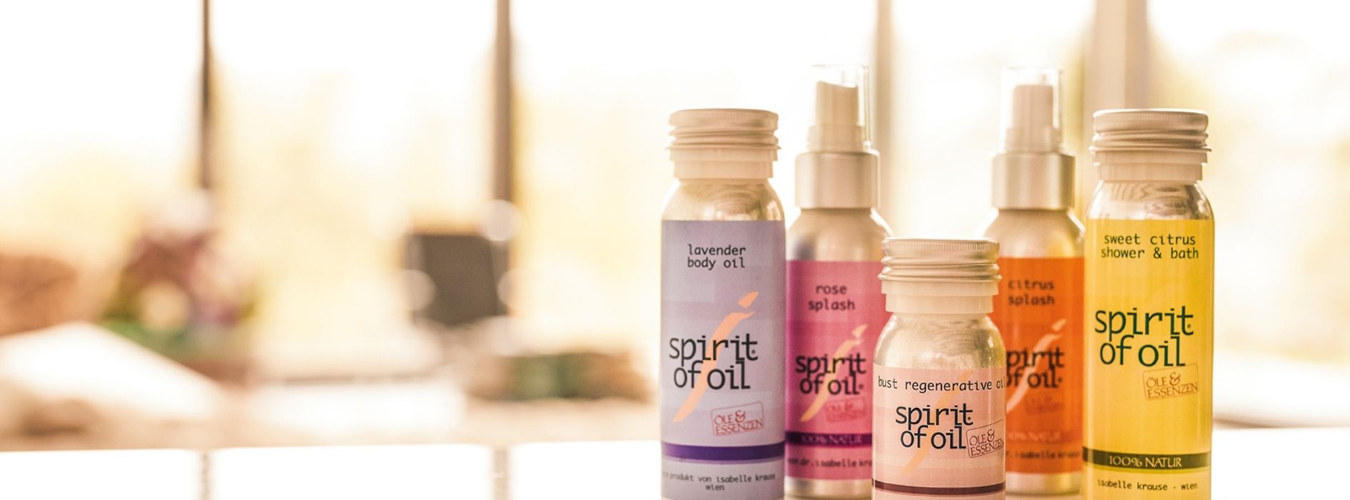 spirit of oil, body care products