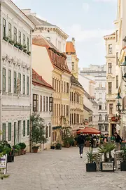 Old residential street 