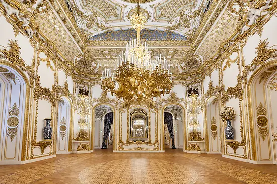 Ballroom in Liechtenstein City Palace