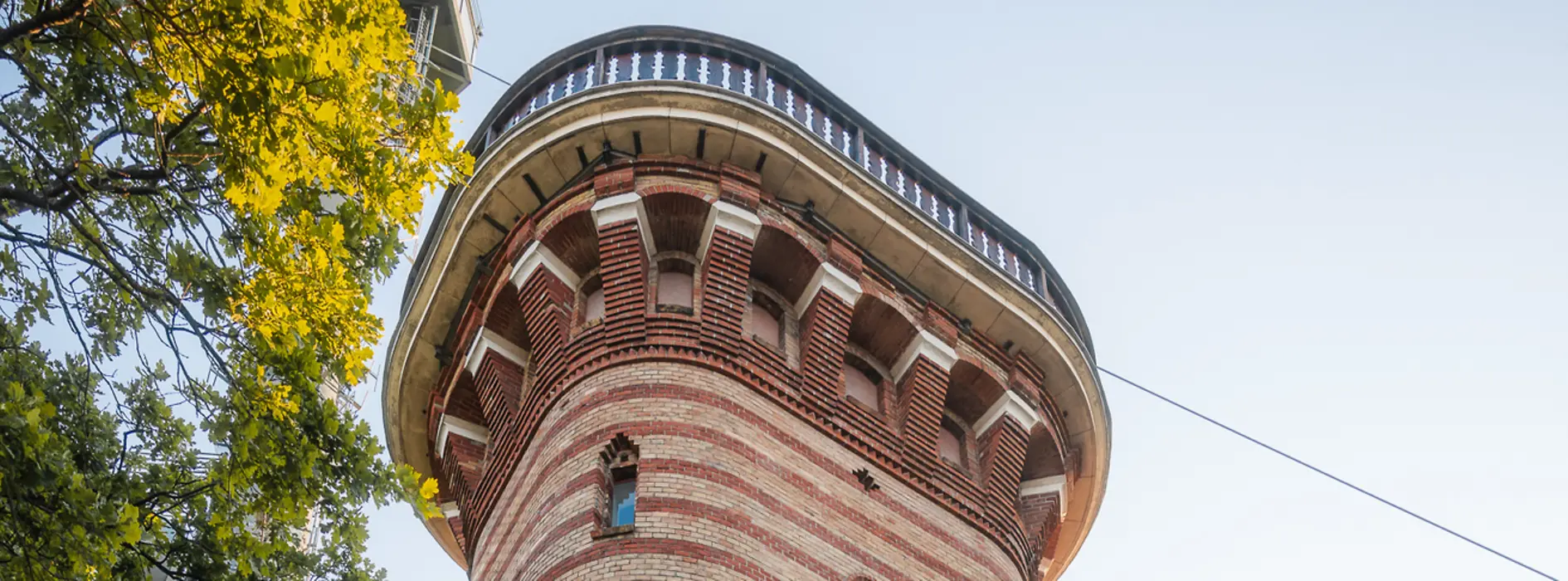The Stefaniewarte (observation point) on the Kahlenberg 