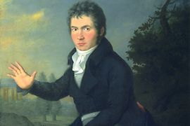 Portrait Ludwig van Beethoven, Wien, around 1804/05, by Willibrord Joseph Mähler