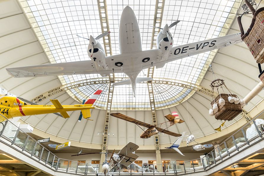 Fluggeräte im Technischen Museum