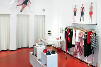 Fashion shop inside