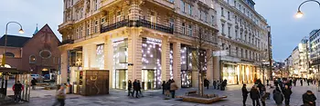 Exterior view of Swarovski Kristallwelten Store Vienna