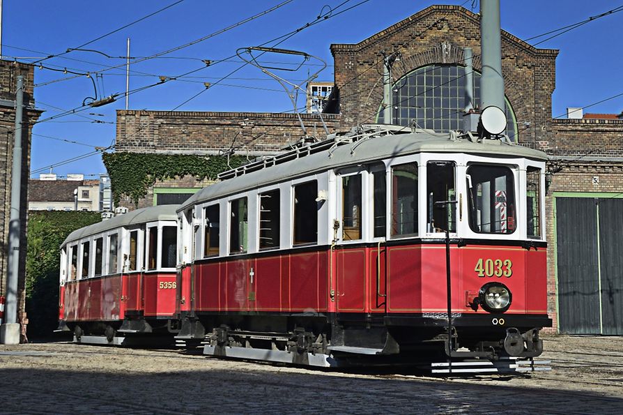 Vecchio convoglio del tram