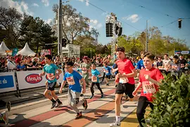 Children’s run at the Vienna City Marathon