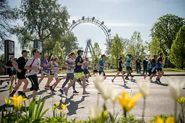 Vienna City Marathon, Giant Ferries Wheel