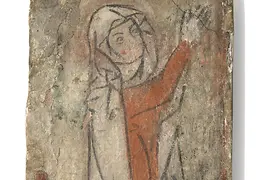 Pittura murale proveniente dal duomo di Santo Stefano, anteriore al 1350 