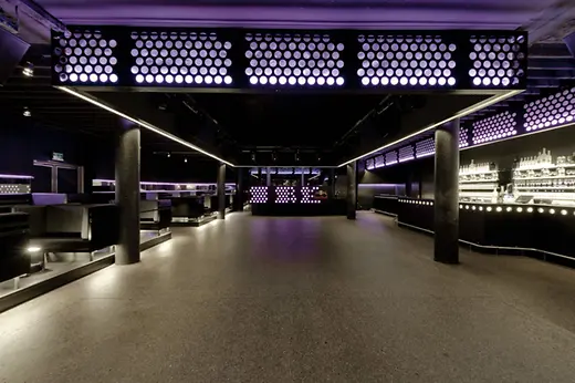 Discoteca Volksgarten dall'interno