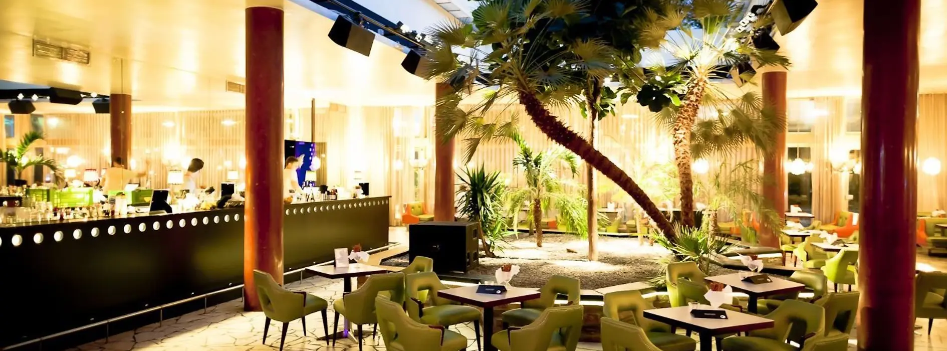 Wintergarten en la discoteca Volksgarten