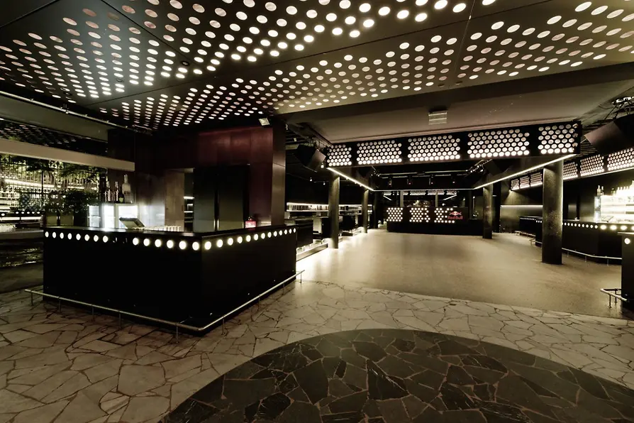 Discoteca Volksgarten dall'interno
