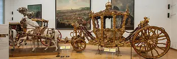 Museo Wagenburg, carruaie dorado