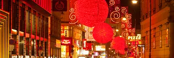 Weihnachtsbeleuchtung Rotenturmstraße 