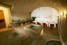 Cramă cu boltă în Palatul Coburg