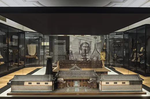 Модель японской резиденции