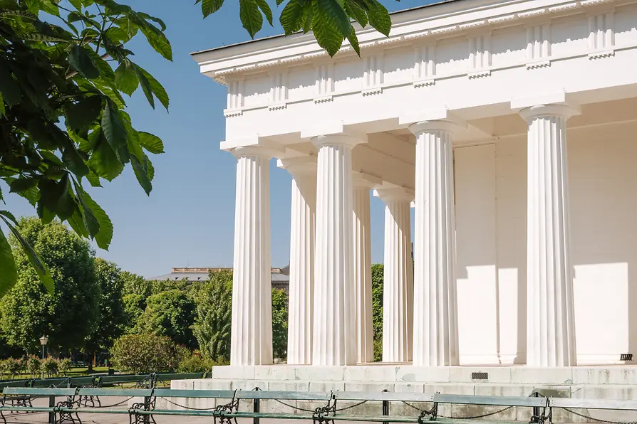Tempio di Teseo nel Volksgarten di Vienna
