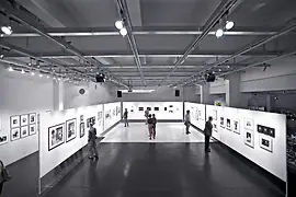 Main room in the WestLicht Gallery