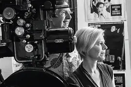 Gerhard Strassgschwandtner e Karin Höfler nel Museo del Terzo Uomo presso il Naschmarkt