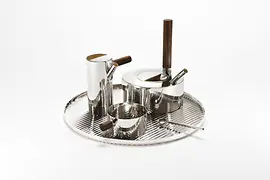 Silver tea service