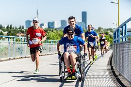 Wings for Life Run, Wheelchair User