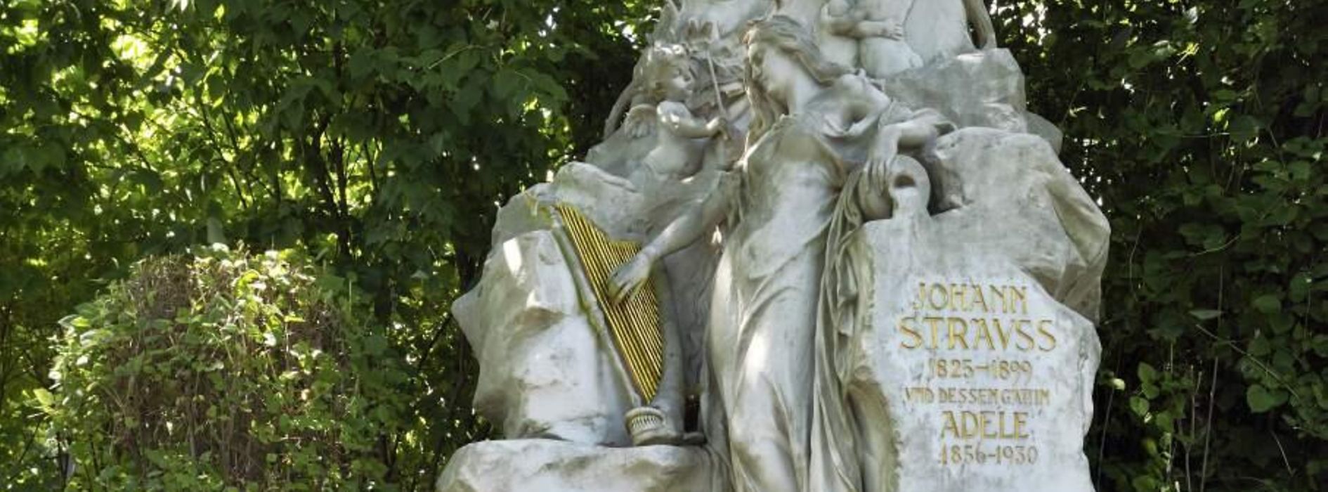 Strauß-Grab am Zentralfriedhof