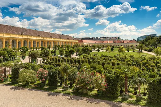 Orangerie del parque del Palacio de Schönbrunn
