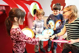 Un groupe d’enfants