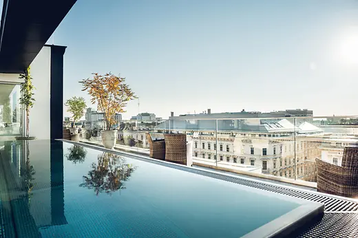 Piscine de l'hôtel Grand Ferdinand