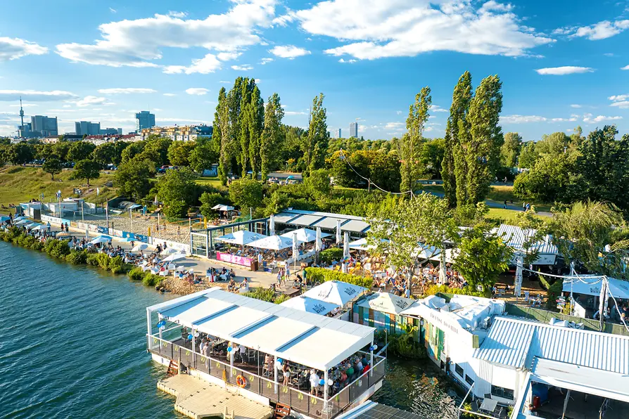 Bar de plage Vienna City Beach Club
