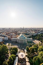Wien, Blick vom Rathaus