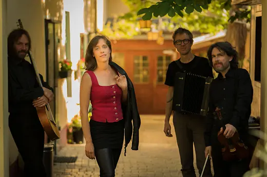 Agnes Palmisano Trio at wine tavern Hengl-Haselbrunner