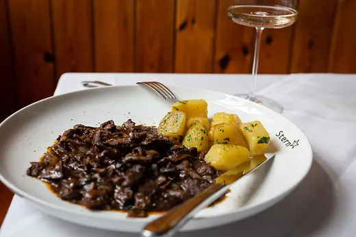 Gasthaus Stern: pan-fried liver