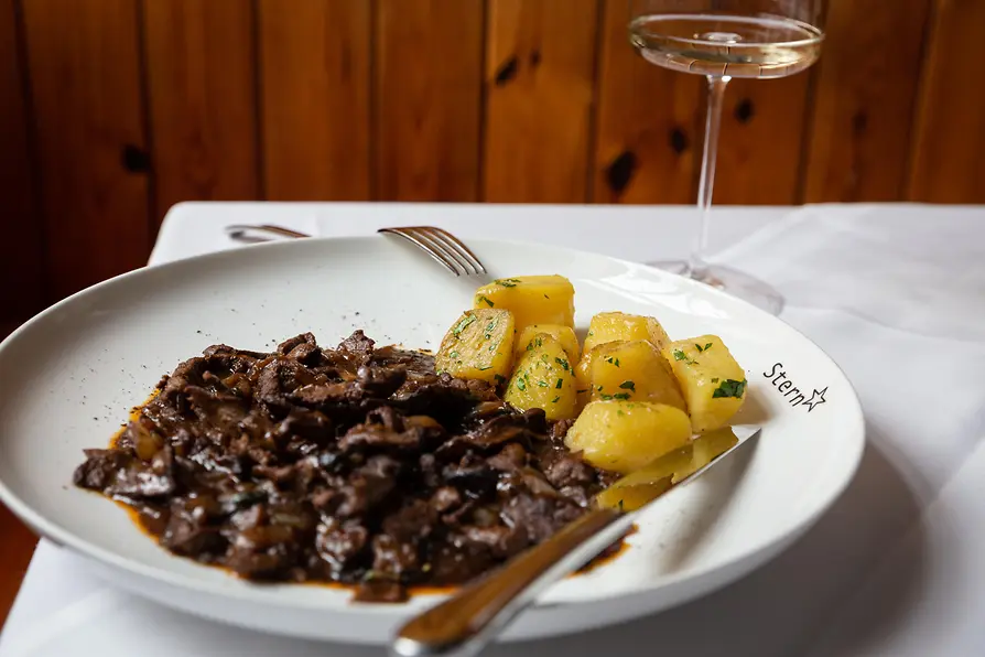 Gasthaus Stern: pan-fried liver