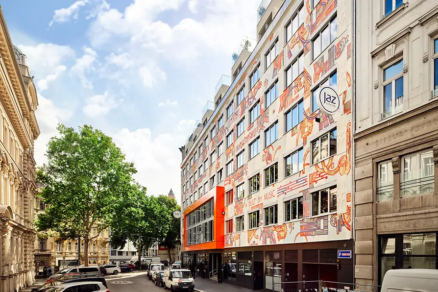 Hotel Jaz in the City Fassade