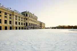 Schloss Schönbrunn im Winter