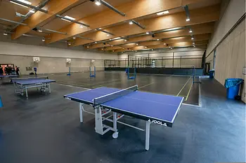 Indoor sports area