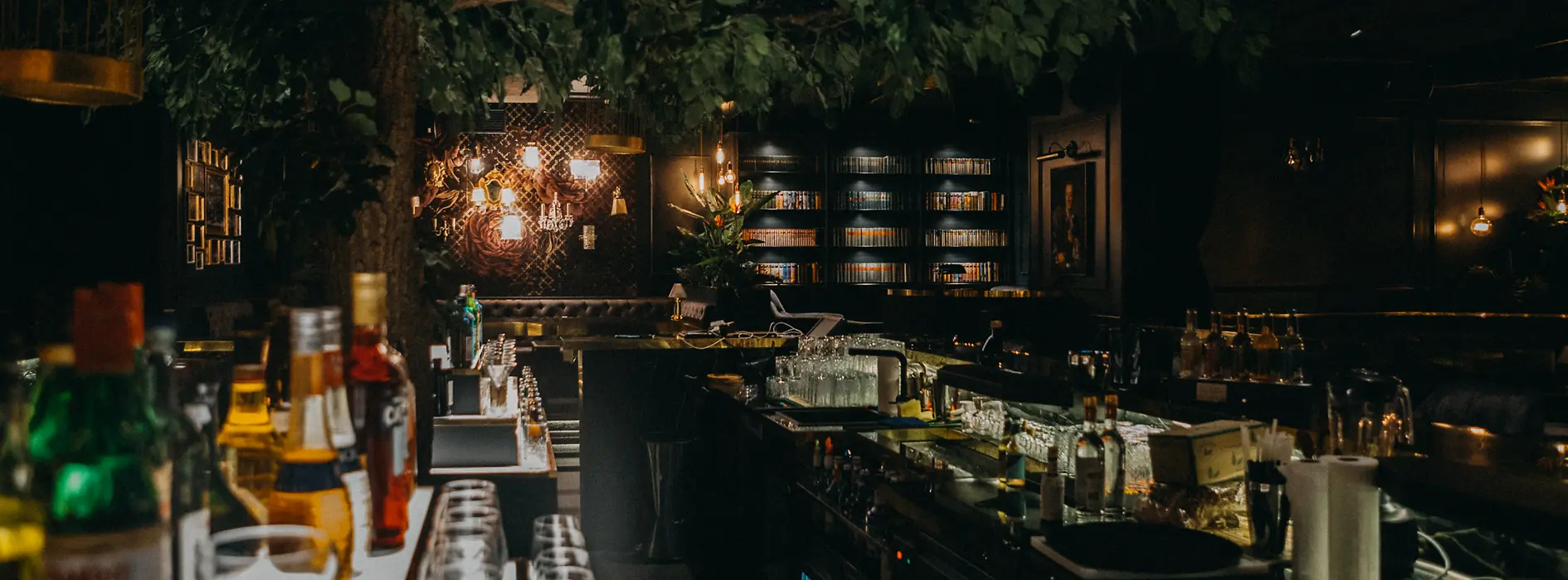 Bar Hannelore, interior view